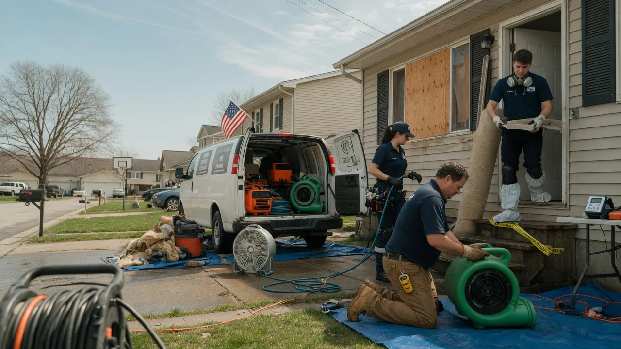 Water Damage Restoration in Dover, TN near me